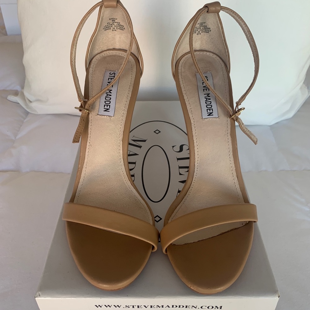 Steve Madden Stecy Heel - Natural